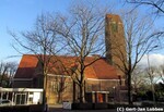 De kerk gezien vanaf de Boulevard.
              <br/>
              Gert-Jan Lobbes, februari 2017